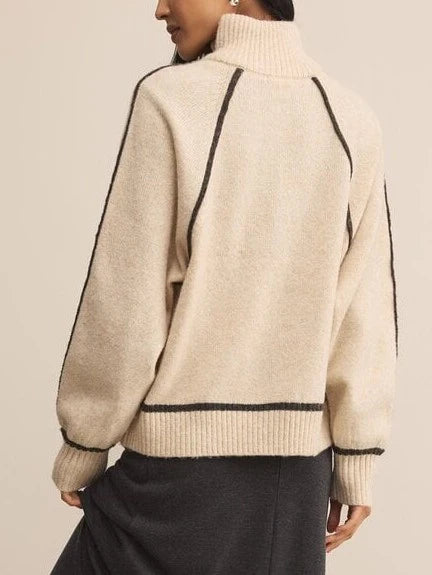 Alps Half- Zip Sweater