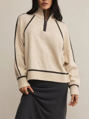 Alps Half- Zip Sweater