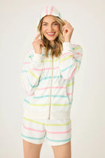 Load image into Gallery viewer, Limes &amp; Sunshine- Zip Hoodie
