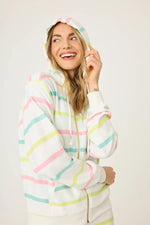 Load image into Gallery viewer, Limes &amp; Sunshine- Zip Hoodie
