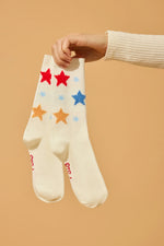 Load image into Gallery viewer, Stars Lounge Sock

