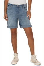 Load image into Gallery viewer, Marley Girlfriend Shorts- Lemoyne
