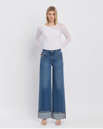 Load image into Gallery viewer, Kriss Baggy Wide Leg Jean
