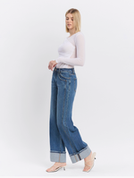 Load image into Gallery viewer, Kriss Baggy Wide Leg Jean
