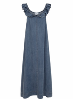 Load image into Gallery viewer, Lydia Washed Denim Dress
