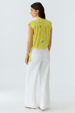 Load image into Gallery viewer, Lemon Squeeze Slvless Blouse
