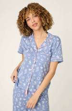 Load image into Gallery viewer, Lonestar Cropped PJ Set
