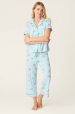 Load image into Gallery viewer, Putter Pup Cropped PJ Set
