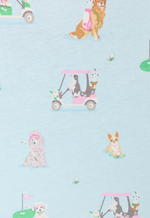 Load image into Gallery viewer, Putter Pup Cropped PJ Set
