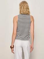 Load image into Gallery viewer, Campari Knit Tank- Black Stripe
