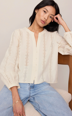 Load image into Gallery viewer, Louelle Button Top
