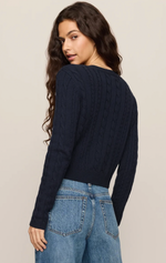 Load image into Gallery viewer, Cera Long Sleeve Cardigan- Eclipse
