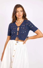 Load image into Gallery viewer, Earthbound Cropped Cardigan
