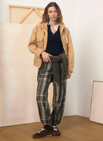 Load image into Gallery viewer, Linden Plaid Balloon Pant
