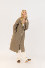 Load image into Gallery viewer, Victoria Sweater Coat - Diftwood

