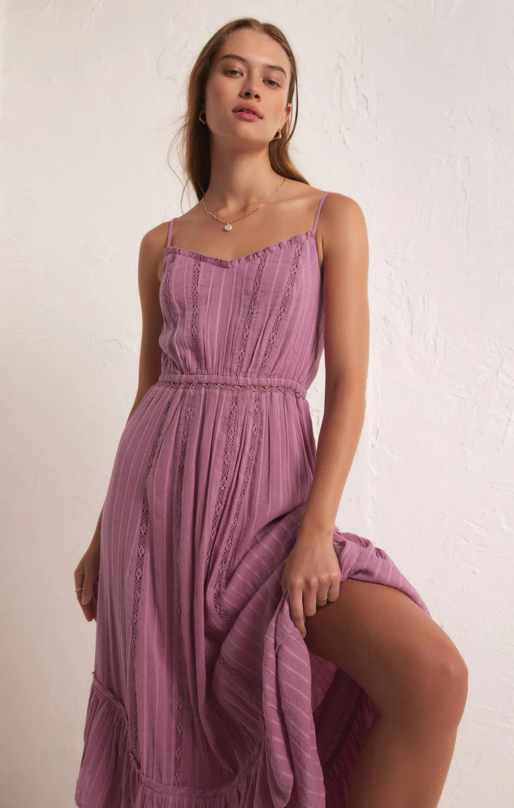 Rose Maxi Dress- DUSTY ORCHID