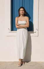 Load image into Gallery viewer, Bayside Stripe Midi Dress
