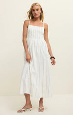 Load image into Gallery viewer, Bayside Stripe Midi Dress
