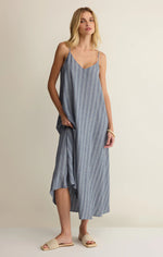 Load image into Gallery viewer, Sandcomber Striped Midi Dress
