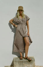 Load image into Gallery viewer, Gingham Sanna Dress
