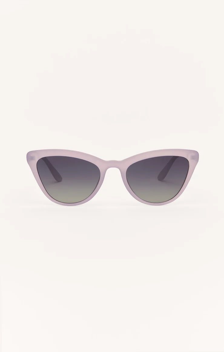 Rooftop Sunglasses - Frosted Violet