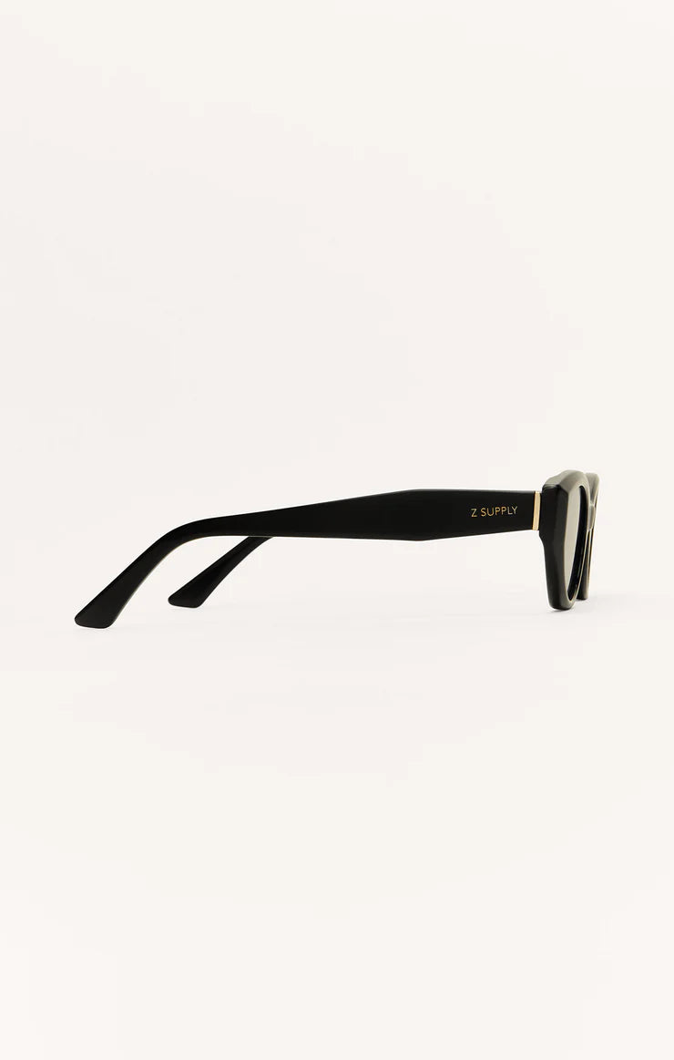 Heatwave Sunglasses- Black Gloss/Grey