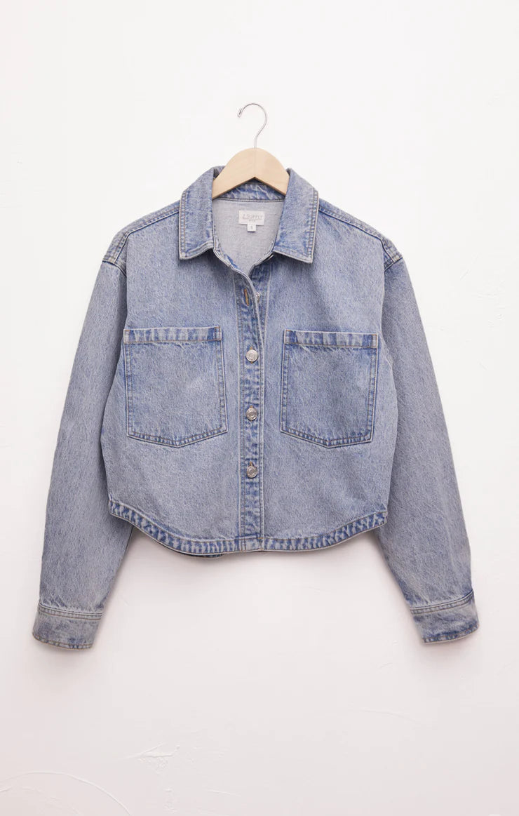 Cropped Denim Jacket