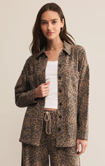 Load image into Gallery viewer, All Day Leopard Knit Jacket
