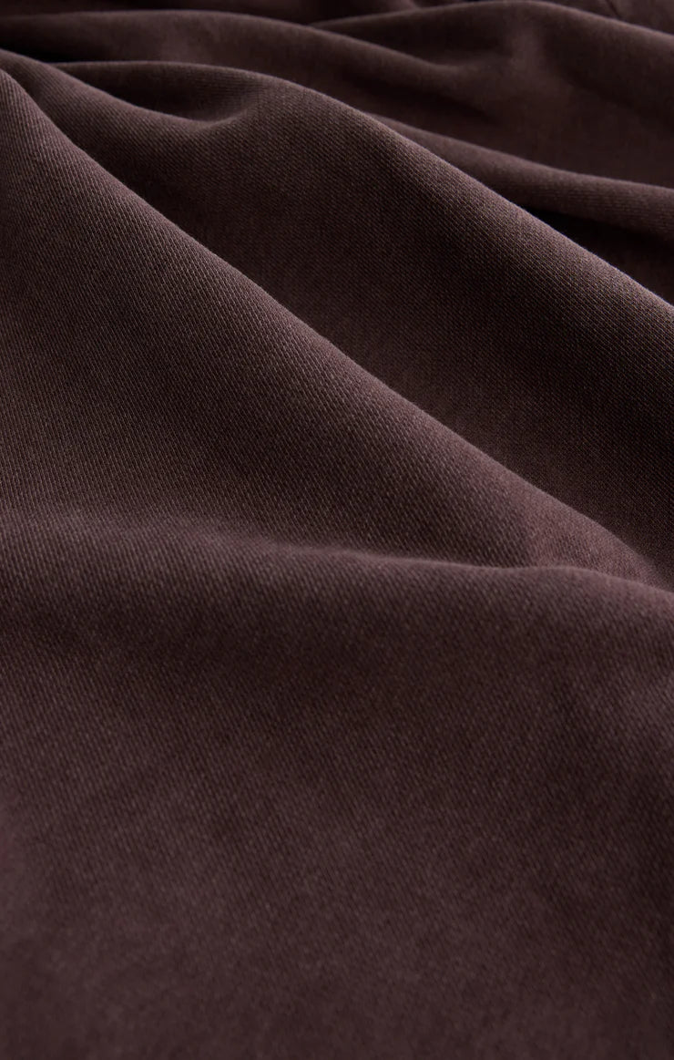 All Day Knit Jacket - Chocolate Cherry