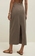 Load image into Gallery viewer, Gail Midi Skirt - Perfectly Taupe
