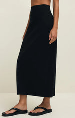 Load image into Gallery viewer, Gail Midi Skirt - True Black
