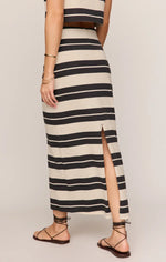 Load image into Gallery viewer, Striped Gail Jersey Skirt
