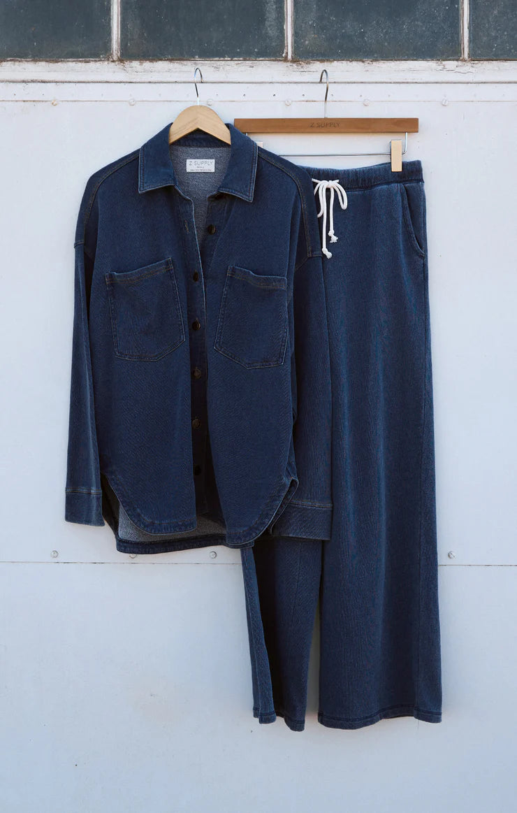 Hunter Knit Pants- Indigo