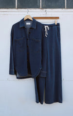 Load image into Gallery viewer, Hunter Knit Pants- Indigo
