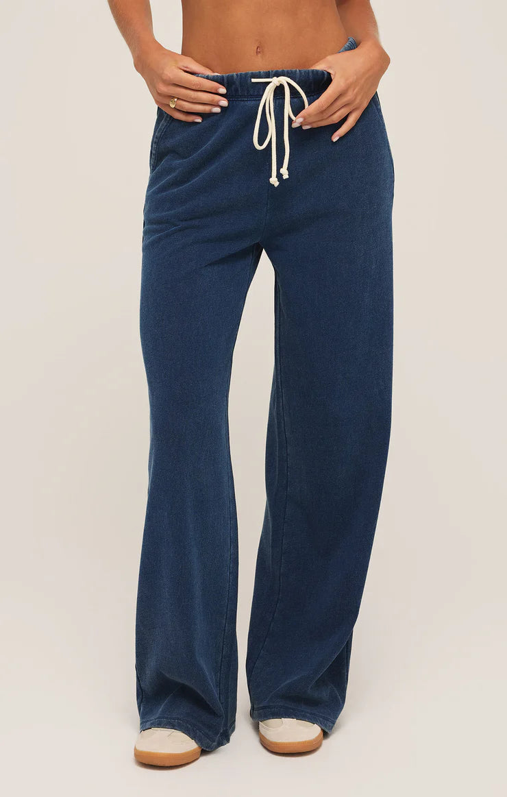 Hunter Knit Pants- Indigo