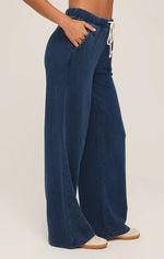 Load image into Gallery viewer, Hunter Knit Pants- Indigo
