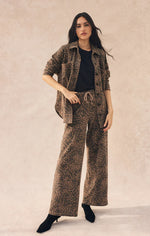 Load image into Gallery viewer, Hunter Knit Pant -Leopard
