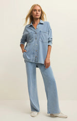 Load image into Gallery viewer, Hunter Knit Pant - Ocean Air
