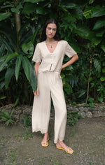 Load image into Gallery viewer, Sea Esta Embroidered Pant
