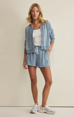 Load image into Gallery viewer, Daily Knit Denim Cardigan- Ocean Air
