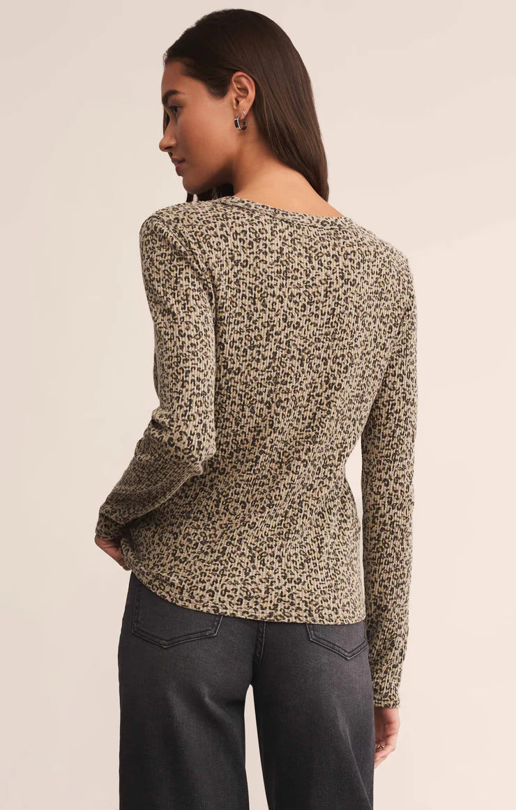 Leopard Thermal Top