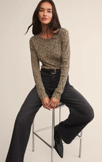 Load image into Gallery viewer, Leopard Thermal Top
