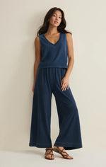 Load image into Gallery viewer, Sloane V-Neck Denim Tank
