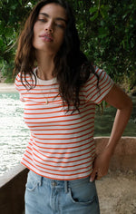 Load image into Gallery viewer, Junie Striped Tee
