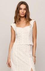 Load image into Gallery viewer, Emie Eyelet Top
