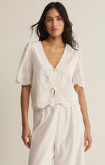 Load image into Gallery viewer, Oceanside Embroidered Top
