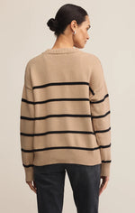 Load image into Gallery viewer, Boyfriend Stripe Sweater

