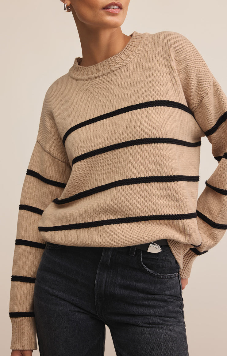 Boyfriend Stripe Sweater