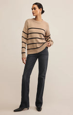 Load image into Gallery viewer, Boyfriend Stripe Sweater
