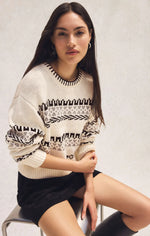 Load image into Gallery viewer, Perci Fair Isle Sweater
